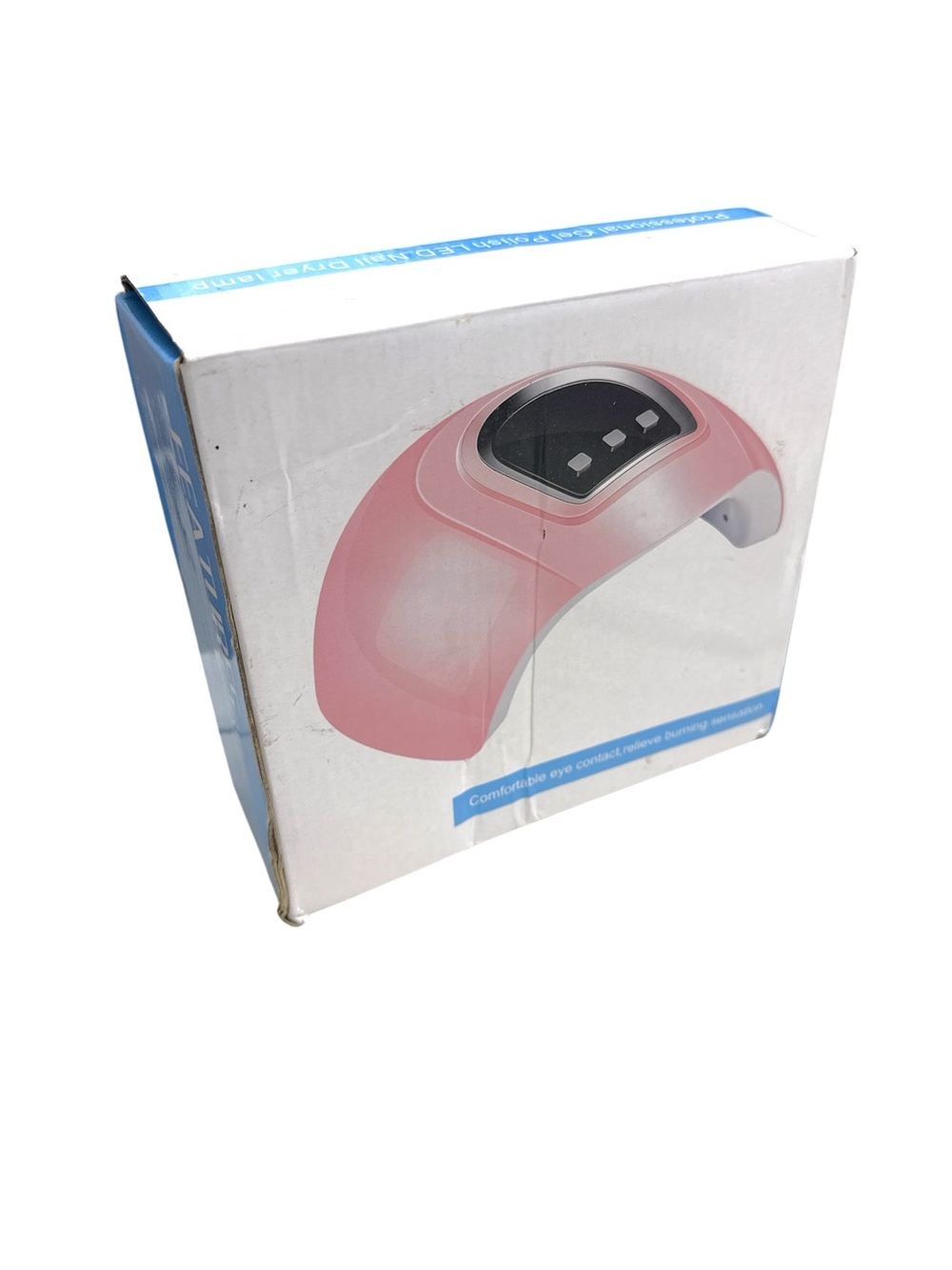 Pink LED Nail Lamp in Box